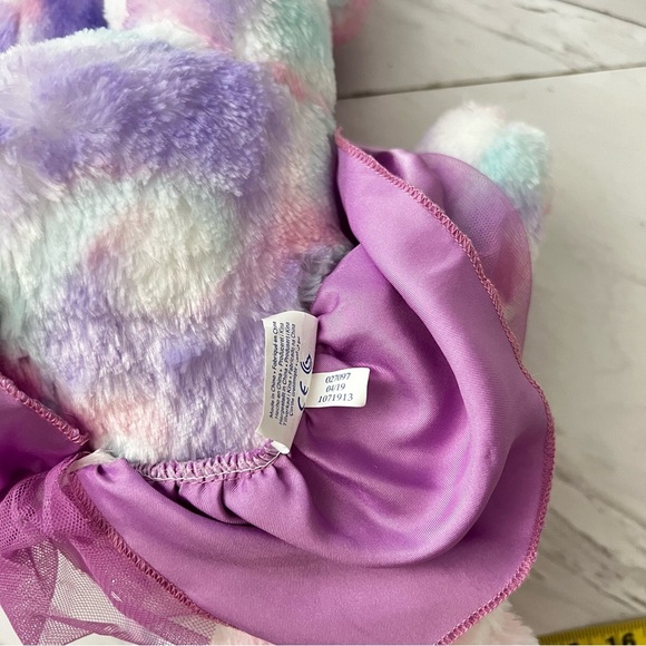 Build A Bear Workshop Pastel Swirl Kitty Cat BAB Plush Stuffed Animal Size 16" - Picture 10 of 11